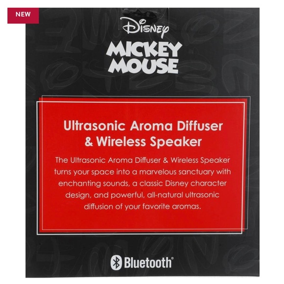 Mickey Mouse Ultrasonic Aroma Diffuser & Wireless Speaker - Picture 2 of 5